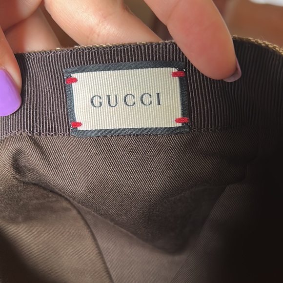Authentic Gucci original GG canvas baseball hat with web - Picture 6 of 8